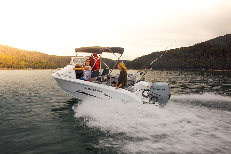 Morningstar Boats Sports Cuddy 498S Alüminyum Sportif Balıkçı Sürat Tekneleri